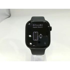 【中古】Apple Apple Watch Series10 46mm GPS ジェットブラックアルミニウムケース/ブラックスポーツバンド (M/L) MWWQ3J/A【浜松駅前】保証期間1ヶ月【ランクC】
