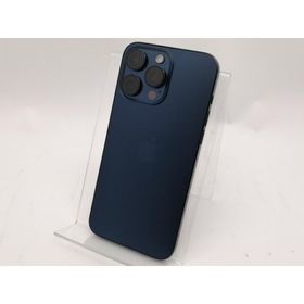 【中古】Apple 国内版 【SIMフリー】 iPhone 15 Pro Max 256GB ブルーチタニウム MU6T3J/A【新宿東口】保証期間１ヶ月【ランクB】