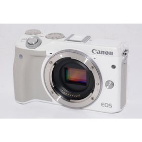【中古】【外観特上級】Canon ミラーレス一眼カメラ EOS M3 ボディ(ホワイト) EOSM3WH-BODY