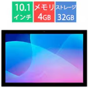 アイワ aiwa タブレットPC/10.1型/MT8168 QuadCore/メモリ 4GB/ストレージ 32GB/Android 12 JA2-TBA1002