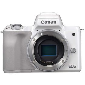 Canon ミラーレス一眼カメラ EOS Kiss M ボディー ホワイト EOSKISSMWH-BODY
