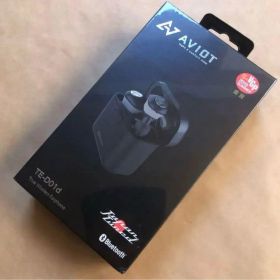 【aviot】ワイヤレスイヤフォン TE-D01D ブラック 新品・未開封