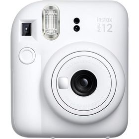 チェキ インスタントカメラ instax mini 12 クレイホワイト INS MINI 12 WHITE