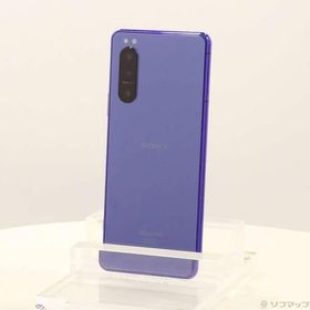 〔中古〕SONY(ソニー) Xperia 5 II 128GB パープル SO-52A docomoロック解除SIMフリー〔297-ud〕