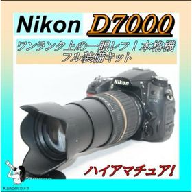 近～望遠対応 万能レンズ⭐Nikon D7000 本格機⭐一眼レフ 高機能⭐(デジタル一眼)