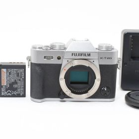 ★極上品★《ショット数25回 》富士フイルム FUJIFILM X-T20 シルバー ボディ★ YMA8931＃59