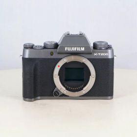 【中古】(フジフイルム) FUJIFILM X-T200 ダークシルバー ボディ