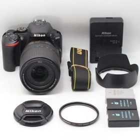 Nikon デジタル一眼レフカメラ D5500 18-140 VR レンズキット ブラック 2416万画素 3.2型液晶 タッチパネル D5500LK18-140BK