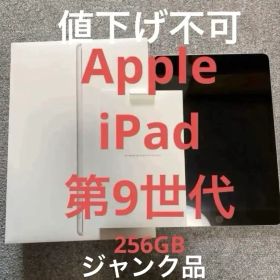 Apple ipad 第9世代 256GB 10.2インチ シルバー ジャンク品