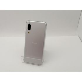 【中古】SHARP docomo 【SIMロック解除済み】 AQUOS sense3 Silver White 4GB 64GB SH-02M【三宮センター】保証期間１ヶ月【ランクC】