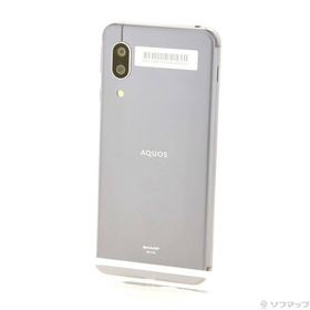 〔中古〕SHARP(シャープ) AQUOS sense3 64GB ブラック SHV45 au〔295-ud〕