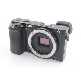 【中古】【外観並級】SONY ミラーレス一眼 α6000 ボディ ブラック ILCE-6000 B
