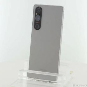 ソフマップ 〔中古品〕 Xperia 1 V 256GB プラチナシルバー SO-51D docomo SIMフリー【344】