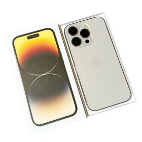 中古美品 iPhone14 Pro 256GB シルバー 充電器付き