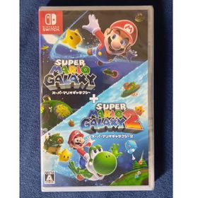 ニンテンドウ(任天堂)のスーパーマリオギャラクシー ＋ スーパーマリオギャラクシー 2 新品未開封(家庭用ゲームソフト)