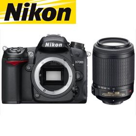ニコン Nikon D7000 AF-S 55-200mm VR 望遠 レンズセット 手振れ補正 デジタル一眼レフ カメラ 中古