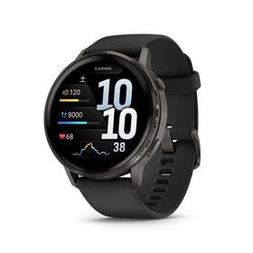 日本正規品 GARMIN ガーミン スマートウォッチ べニュー４ GPS Venu 4 Slate / Black 45mm (Suica対応) 010-03014-30