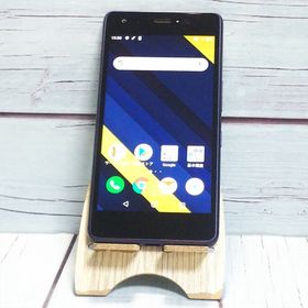 au Qua phone QZ 京セラ KYV44 インディゴ 567