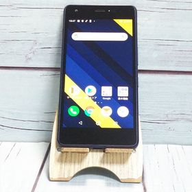 au Qua phone QZ 京セラ KYV44 インディゴ 810