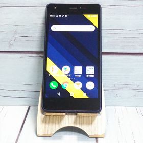 au Qua phone QZ 京セラ KYV44 インディゴ 435