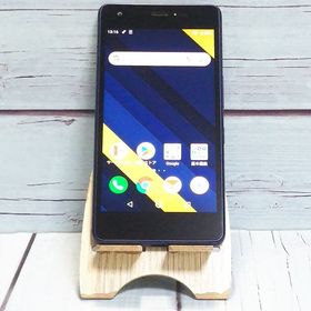 au Qua phone QZ 京セラ KYV44 インディゴ 641