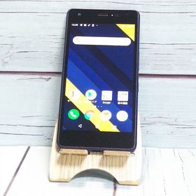 au Qua phone QZ 京セラ KYV44 インディゴ 575
