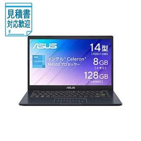 [法人限定] ノートパソコン Vivobook Go 14 スターブラック E410KA-EK844W ［14.0型 Windows11 S intel Ce…