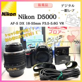 極美品✨ Nikon ニコン D5000 レンズキット 初心者おすすめ