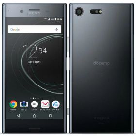 【中古】ソニー(SONY) docomo Xperia XZ Premium SO-04J Deepsea Black 白ロム