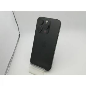 【中古】Apple docomo 【SIMフリー】 iPhone 15 Pro 128GB ブラックチタニウム MTU73J/A【新橋烏森通り】保証期間1ヶ月【ランクC】