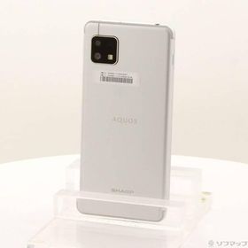 〔中古〕SHARP(シャープ) AQUOS sense4 lite 64GB シルバー SH-RM15 楽天 SIMフリー〔295-ud〕