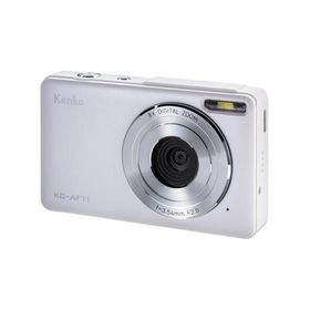 ケンコー(Kenko) KC-AF11WH ホワイト 500万画素コンパクトデジタルカメラ 8倍デジタルズーム 手ブレ軽減