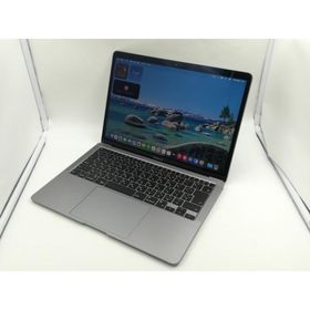 【中古】Apple MacBook Air 13インチ M1(CPU:8C/GPU:8C) 8GB/512GB スペースグレイ MGN73J/A (M1・2020)【福岡筑紫】保証期間１ヶ月【ランクB】