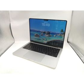 【中古】Apple MacBook Pro 14インチ CTO（M2,2023) シルバー M2 Pro(CPU:10C/GPU:16C)/16G/512G/67W AC【東池袋1丁目】保証期間１ヶ月【ランクB】