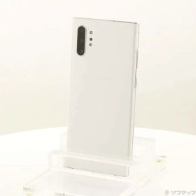 【中古】SAMSUNG(サムスン) Galaxy Note10+ 256GB オーラホワイト SC-01M docomoロック解除SIMフリー 【377-ud】