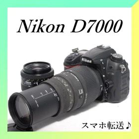 ✨Nikon D7000✨ダブルレンズ✨超望遠レンズ付✨ニコン一眼レフ