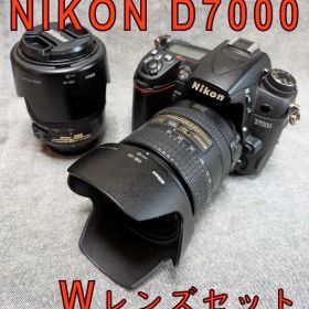 ★値下げ★【完動美品・付属品完備＋オマケ】Nikon D7000 Wレンズセット