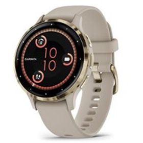 ★ガーミン Venu 3S コンパクトサイズ 010-02785-42 [French Gray/Cream Gold]【国内正規流通品】