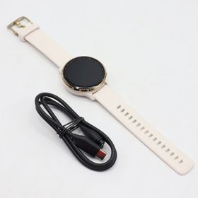 ガーミン(GARMIN)のGARMIN Venu 3S 010-02785-44 Ivory/Cream Gold スマートウォッチ ガーミン ヴェニュー 本体(腕時計(デジタル))