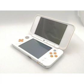 【中古】Nintendo Newニンテンドー2DS LL ホワイト×オレンジ JAN-S-OAAA【ECセンター】保証期間1ヶ月【ランクB】