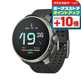 スント レース チタニウム 充電式クオーツ スマートウォッチ ブランド メンズ レディース チタン SUUNTO SS050932000 デジタル チャコール
