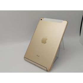 【中古】Apple docomo 【SIMロック解除済み】 iPad mini4（2015） 16GB ゴールド MK712J/A【広島】保証期間１ヶ月【ランクB】