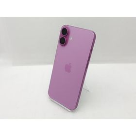 【中古】Apple 国内版 【SIMフリー】 iPhone 16 Plus 128GB ピンク MXVD3J/A【新宿2】保証期間１ヶ月【ランクB】