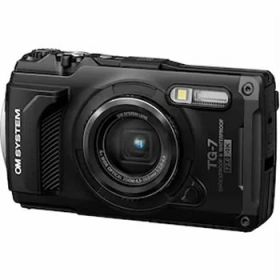【OLYMPUS】TG-7-BLK オリンパス コンパクトデジカメ OM SYSTEM Tough TG-7 [ブラック] マクロ撮影、防水、防じん、耐衝撃、耐荷重、耐低温、耐結露【OMデジタルソリューションズ】