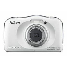 Nikon デジタルカメラ S33 防水 1317万画素 S33 ホワイト S33WH(コンパクトデジタルカメラ)