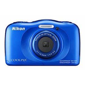 Nikon デジタルカメラ S33 防水 1317万画素 S33 ブルー S33BL(コンパクトデジタルカメラ)