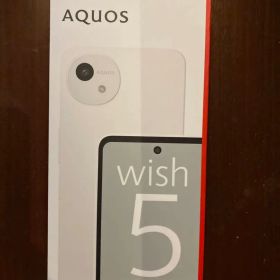 AQUOS wish 5 ホワイト　新品未開封 新品】AQUOS wish 5 SIMフリー ユキ ホワイト SH-52F - メルカリ