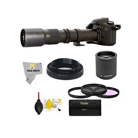 【平行輸入品】高電力500 mm / 1000 mm F / 8手動望遠レンズfor Nikon d90、d500、d3000、d3100、d3