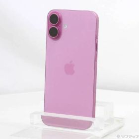 ソフマップ 〔展示品〕 iPhone16 Plus 128GB ピンク 3N345J／A SIMフリー【258】
