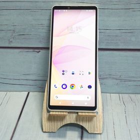 au Xperia 10 III SOG04 ホワイト SONY 美品 034